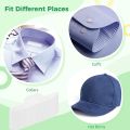 1 Roll Sweat Pads Collar Protectors for Men Shirts - Disposable White Shirt Neck Tape - Dress Hat Collar Self Adhesive Invisible Liner Patch Against Sweat Stain(314 Inch).