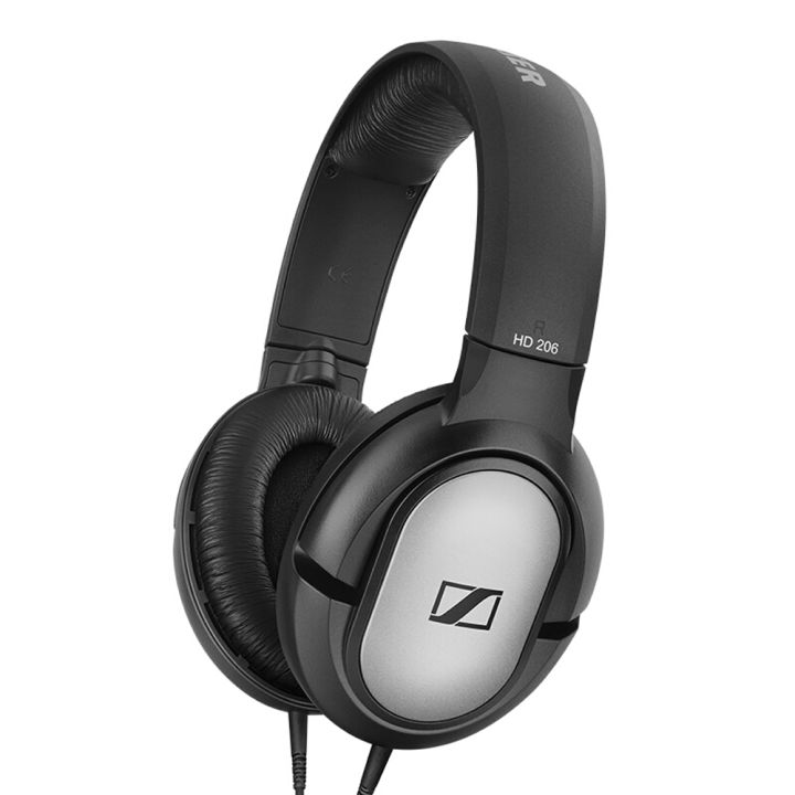 Sennheiser HD 206 Closed-Back Over Ear Headphones Black
