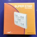 Super Star 5 Gang Slim Switch / Wall Five Gang Switch. 