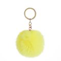 8cm Fluffy Fur Pom Pom Keychains for Women Girls Pompom Pendant Faux Fur-like Ball Keyring Key Chains Rings Charm Bag Gifts.