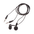 1Pc Earpiece 3.5mm Plug Single Side Headset Headphone Dual Channel Earphone for Laptop PC Headset Fengshi.
