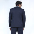 Slim Fit Casual Blazer for Men - Navy Blue. 