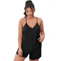 Women Thai tops and shorts Silk set for Plus Size Women's Sleepwear. 