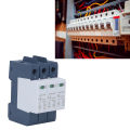 DC Photovoltaic Surge Protector, Pluggable Surge Protective Device 1000V for Power Line Systems. 
