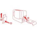 Replacet Side Door USB-C ni HD Port Side Cover Repair Part for GoPro RO5 RO6 ro 5 6 for Go Pro Accessory.