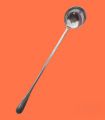 Steel Long handle Pickle Spoon Round Shape -1 Pieces-23cm/9 Inch.