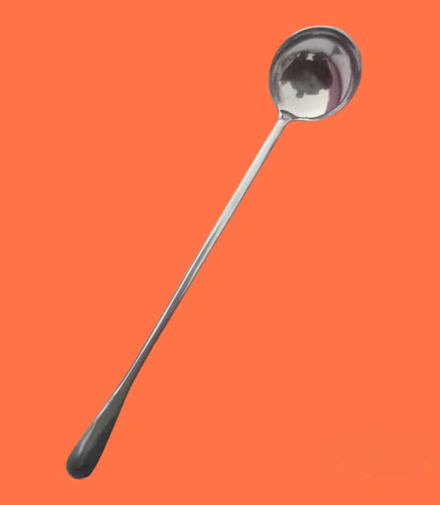 Steel%20Long%20handle%20Pickle%20Spoon%20Round%20Shape%20-1%20Pieces-23cm/9%20Inch%20-%20Image%204
