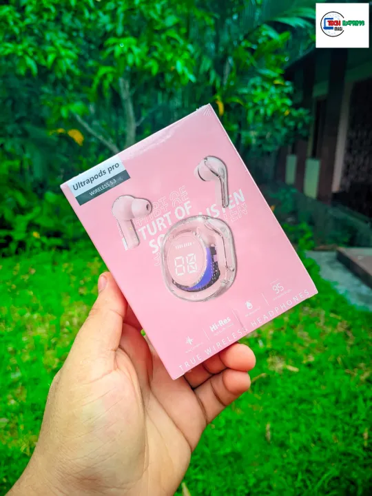 Ultrapod%20Pro%20True%20Wireless%20Earbuds%20with%20Display%20Transparent%20Design,%20Bluetooth%205.3%20Waterproof%20-%20Image%208