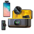 Baoer J6 Wireless Lavalier Microphone Magnetic Lapel Noise Reduction Microphones With Digital Display Charging Case For Recording Interview. 