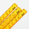 4 Piece Cute Duck Straight Ruler Tools Stationery Cartoon Drawing Measuring. 