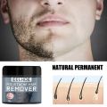 （NEW）Men Beard Hair Removal Cream Depilatory Cream No Razor Beard Hair Supplies. 