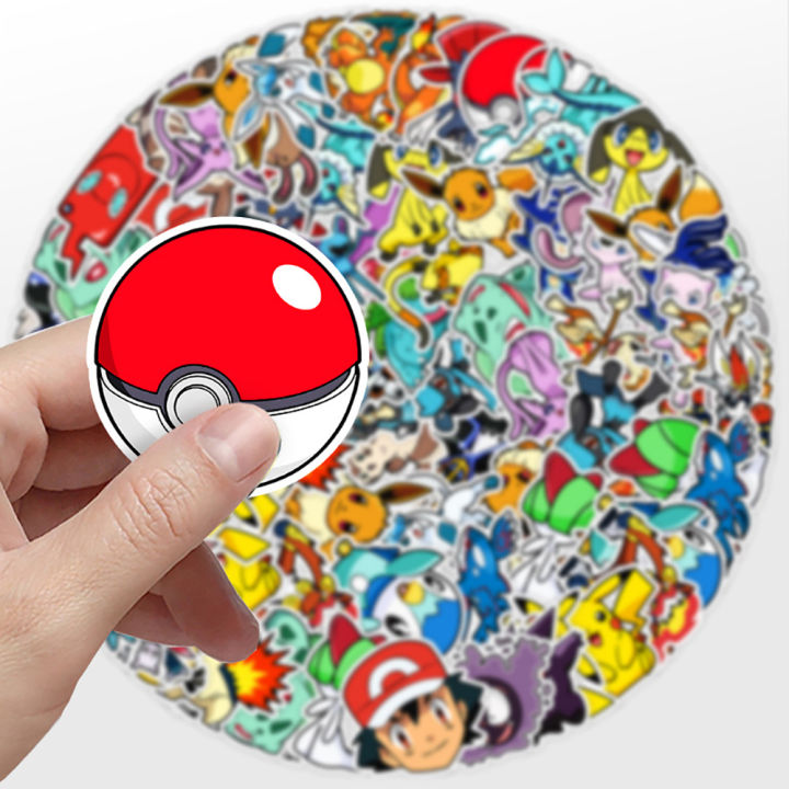 50PCS%20Anime%20Pokemon%20Cute%20Stickers%20Decals%20DIY%20Notebook%20Laptop%20Phone%20Suitcase%20Bike%20Graffiti%20Funny%20Cartoon%20Sticker%20-%20Image%205