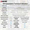 ANENG B20 Double Head Screwdriver Smart Recognion 11V~ 450V AC Voltage Detection Dual-use Slotted Cross Digital Meter Tester Pen. 