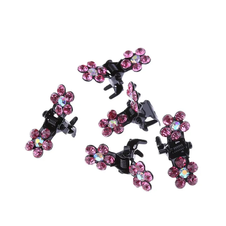 Girls%20Hairpins%20Crystal%20Flower%20Mini%20Barrettes%20Hair%20Claw%20Clamp%20Hair%20Clip%20Girls%20hair%20accessories%20-12%20Pcs%20/Set%20Fashion%20-%20Image%203