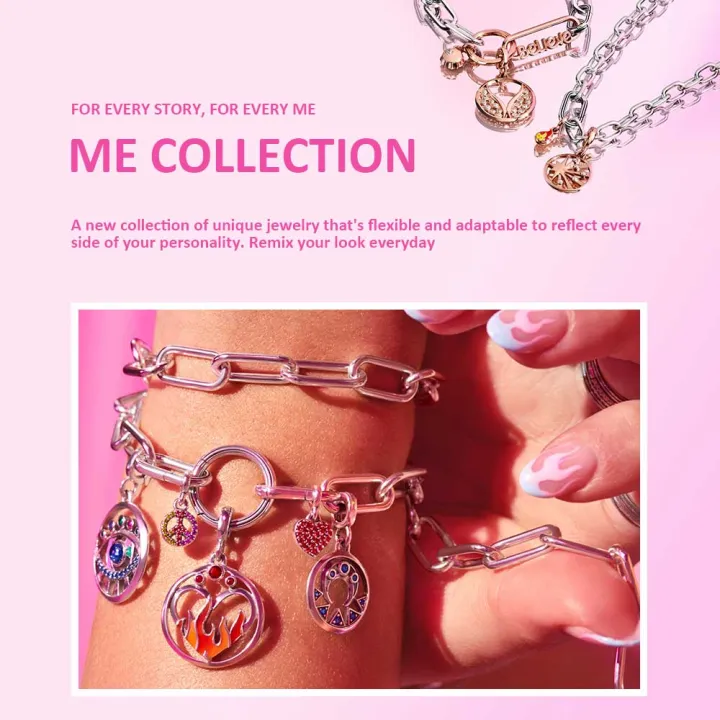 Silver%20Plated%20Brass%20Bracelet%20Me%20Pearl%20Chain%20Link%20Bracelets%20for%20Women%20Fine%20Gift%20Jewelry%20fit%20for%20Charms%202022%20New%20Me%20Collection%20-%20Image%204