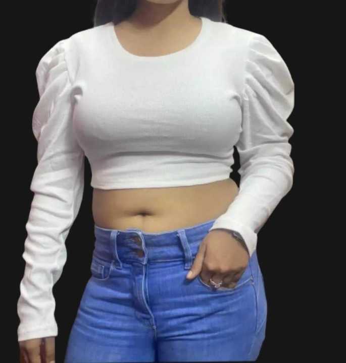 Cotton%20Crop%20Top%20Long%20Sleeve%20Blouse%20for%20Women,%20Stylish,%20Soft,%20and%20Comfortable%20-%20Image%202