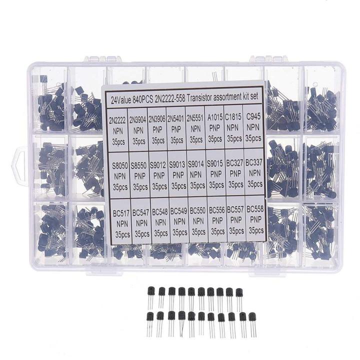 840-teiliges Transistor-Sortiment – 24 Werte, TO- Produktbild-Vorschau 1