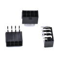 30 Pcs 5559 4.2mm Black 8P 8PIN Female Socket for PC Computer ATX Graphics Card GPU PCI-E PCIe. 