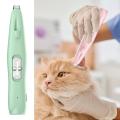Pet Grooming Kit LED Light Rechargeable Pets Clippers Dog Cat Hair Trimmer Paw Nail Grinder Foot Cutter Hair Cutting Machine. 