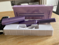 Wireless Mobile Heat Comb (2 in 1 Portable Fast Heating Comb Smooth Electric Hair Straightener Brush Beard Combing Traveling Business Travel Unisex Curler). 