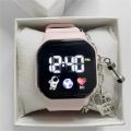 Spaceman Watch Primary School Children Girls Boys Junior High School Good-looking Children Waterproof Luminous Electronic Watch. 