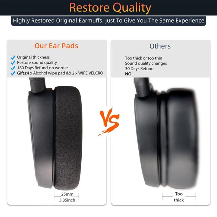 Replacement%20Earpads%20Cushions%20for%20Arctis%201/3/5/7/7X/9/9X/Pro%20Wireless%20Headset%20Isolation%20Ear%20Cushions%20-%20Image%206