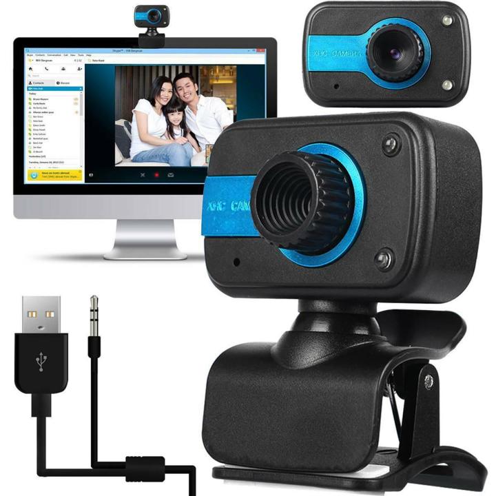 USB 2.0 Computer Camera Notebook Laptop HD Webcam Camera Microphone Video