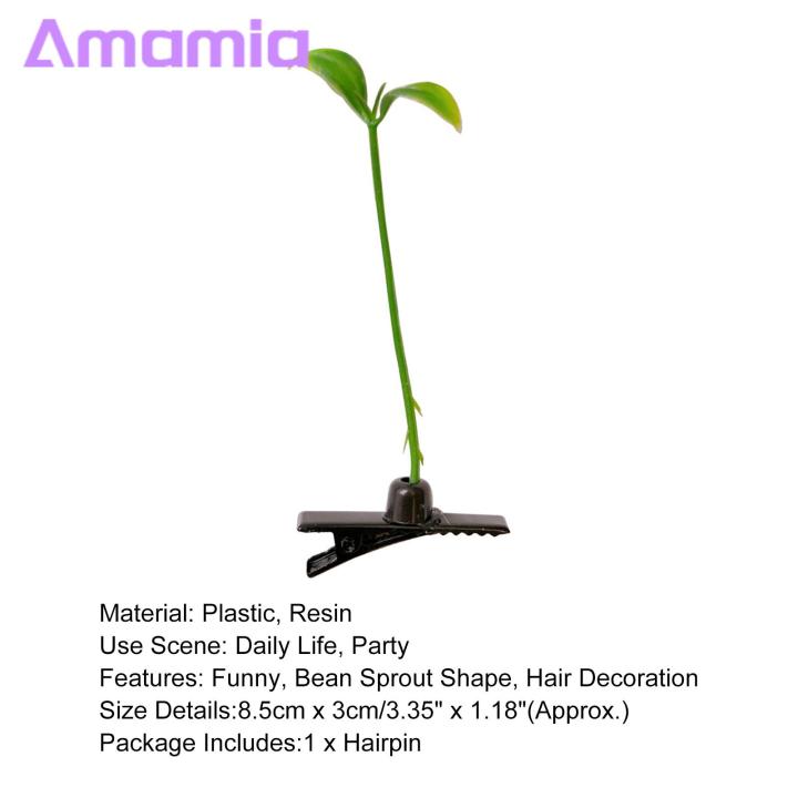 Amamia%20Hair%20Grip%20Wear-resistant%20Cute%20Bean%20Sprout%20Flower%20Hair%20Clip%20Barrette%20-%20Image%205