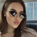 Hexagon Punk Sunglasses Women 2024 Luxury Brand Vintage Metal Frame Steampunk Sun Glasses For Men Unique Polygon Sunglass Shades. 