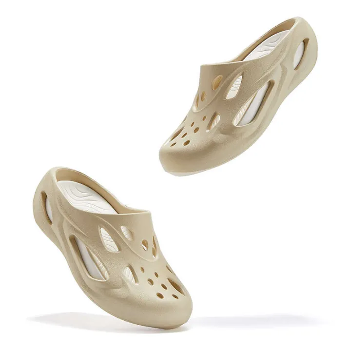 Ant%20Love%20Spring/Summer%20New%20Product%20for%20Home%20and%20Outdoor%20Wear:%20Simple%20Color%20Block%20Men's%20Hole%20Cool%20Slippers%20-%20Image%205