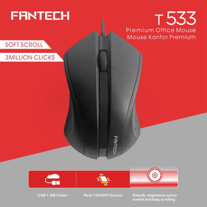 Fantech T533 Wired Premium Office Mouse