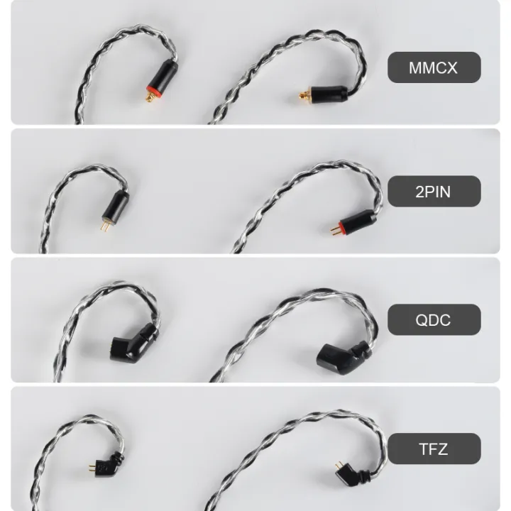 Xinhs%208%20Core%205n%20Single%20Crystal%20Copper%20Silver%20Plated%20Wire%20Headphone%20Upgrade%20Cable%20-%20Image%206