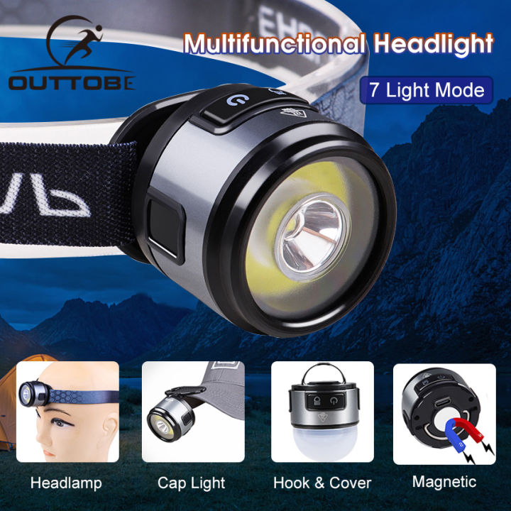 Outtobe%20Headlamp%20Cap%20Light%20Multifunctional%20Camping%20Light%20Super%20Bright%20Headlights%20Mini%20Headlamps%20Rotating%20Waterproof%20Flas%20hlight%20Work%20Light%20USB%20Rechargeable%20Head-mounted%20Lamp%20With%20Hook%20Magnet%20for%20Outdoor%20Running%20Fishing%20Hiking%20-%20Image%209