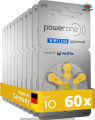Power One -Germany Hearing Aid Battery Size 10, Pack of 6 Batteries.