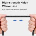Micro USB Cable 2.4A Fast Charger USB Cord 90 Degree Elbow Nylon Braided Data Cable for Samsung Sony Xiaomi Huawei Android Phone.