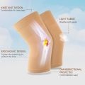 1 Pair Knee Support Guard Pain Relief For Gym And Physical Activities Knee Support Guard Braces (Free Size) - Suitable For Various Physical Activities. 