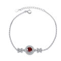 Butterflykiss Luxury Bracelets For Women Bowknot 1CT Moissanite Bracelet On Hand Lady 925 Sterling Silver Fine Jewelry For Girls.