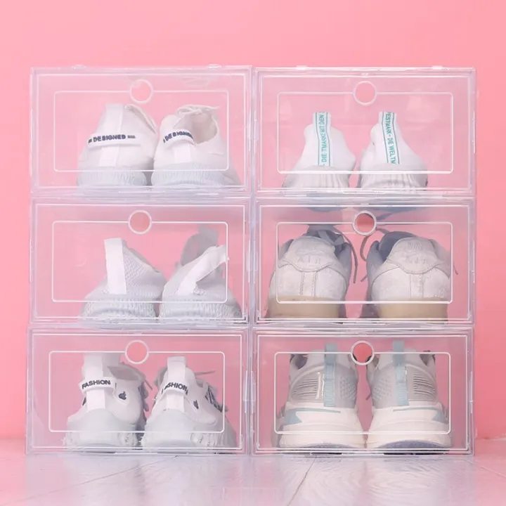 6pcs/Set%20Fold%20Plastic%20Shoes%20Case%20Thickened%20Transparent%20Drawer%20Case%20Plastic%20Shoe%20Boxes%20Stackable%20Box%20Shoe%20Organizer%20Shoebox%20-%20Image%207