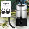 Reptile Fogger Humidifier Large Capacity Quiet to Use for Dry Run Protection Knob Control with Tube. 