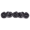 100PCS 3.5” Hard Drive HDD Tray Computer Chassis Hard Disk Black Screw For PC.