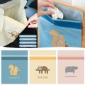 15PCS Multiple disposable Portable Garbage Storage Bag Optional Cartoon Cute Pattern Sticking Trash Bags For Car Office Home. 