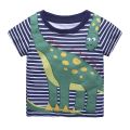 Children T-shirt 1-6Y Casual Fashion Summer Toddler Baby Boys T-shirt Cotton Style Short Sleeve O-Neck Pullover Cartoon T-Shirts.