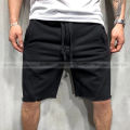 Fashionable and Trendy Black Color Cotton Short Pant for Men. 