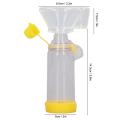 Handheld Inhaler Spacer, Sensitive Inhalation Spacer Professional Portable with Facial Cover for Travel. 