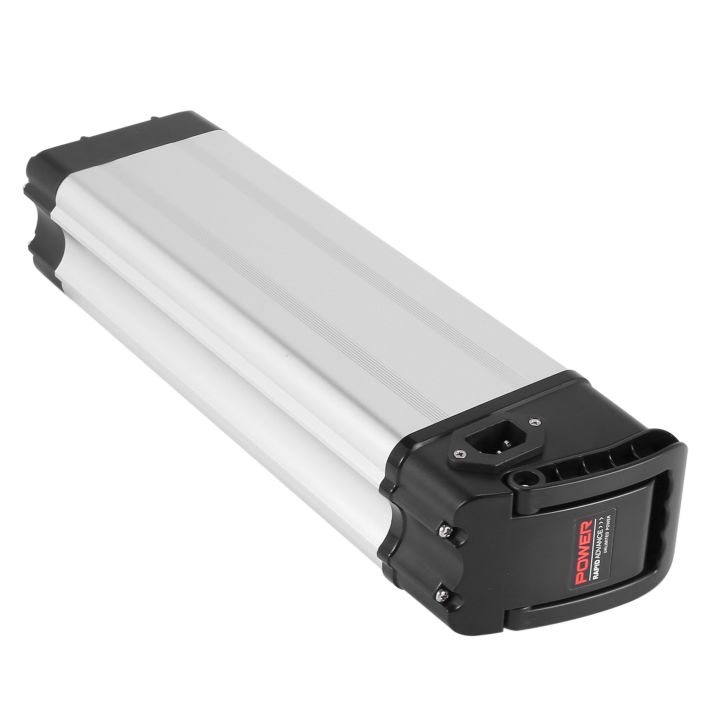 NXFDSIOZ%202X%20Electric%20Bike%2036V/48V%20Large%20Capacity%20Battery%20Case%2018650%20Holder%20Case%20E-Bike%20Accessories%20DC%20-%20Image%206