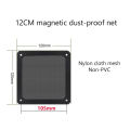 8CM 12CM 9CM 14CM Magnetic Frame Black Mesh Dust Filter PC Cooler Fan Filter with Magnet 120x120mm Dustproof Computer Case Cover.