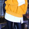 High Waist Skirt Adjustable Layering Top Lower Sweep Set Skirt Half-length Splitting A Version Women Casual Skirts. 