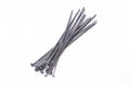 20pcs Gray - 150mmx3mm Self Locking Nylon Cable Ties. 