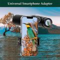 SUNCORE 10x42 HD Professional Telescopes Large View 143m/1000m Powerful Binoculars for Hunting Bird Watching BAK4 Prism Lens.