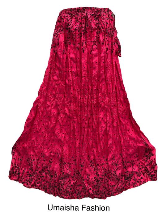Regular%20print%20Long%20Elegant%20Casual%20Wear%20Skirt%20For%20Woman%20/Girls%20-%20Image%205